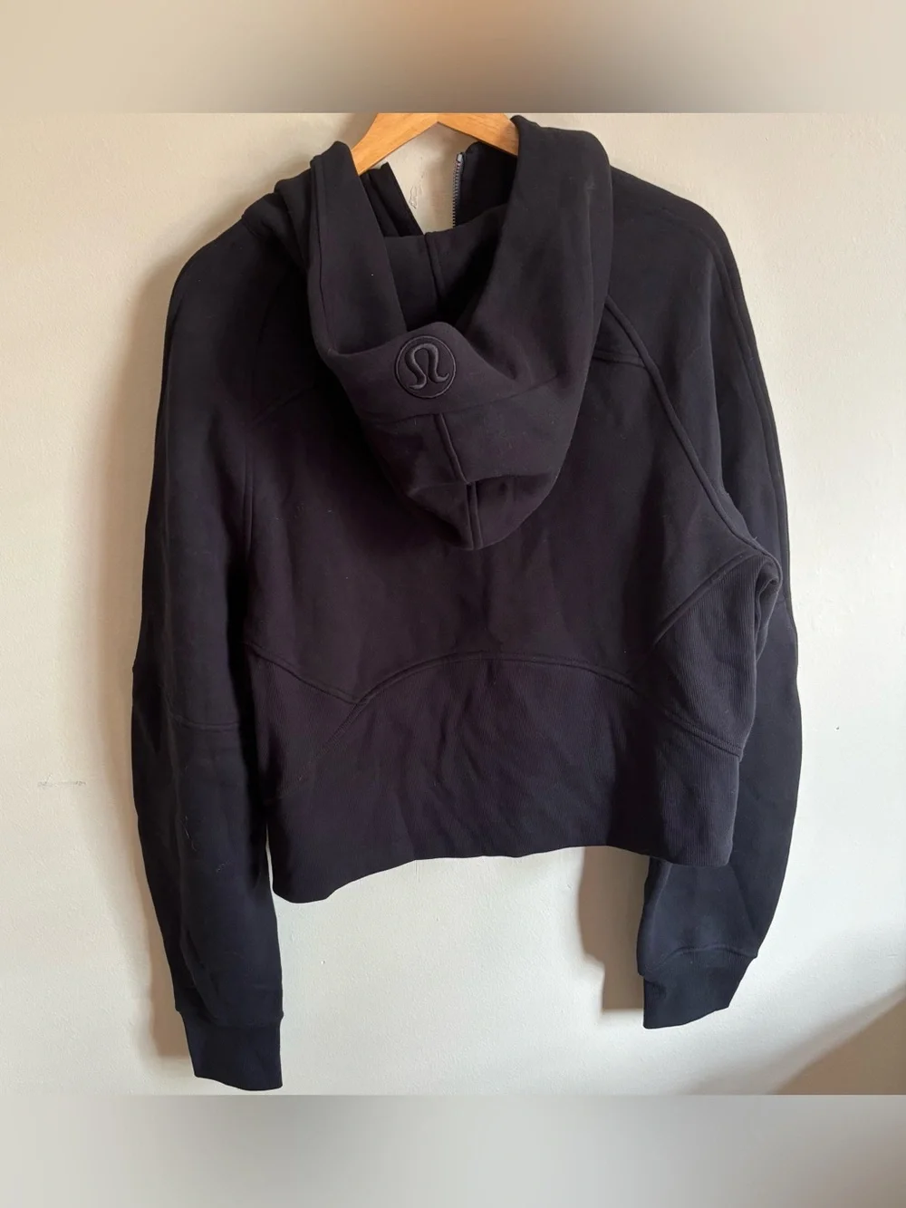 Lululemon Scuba Oversized Half Zip Hoodie M/L Rev Volleyball Academy